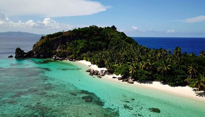 Fototapeta premium Tropical island paradise (6)