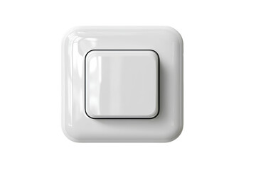  Double Panel Modern Light Switch with Brushed Metal Finish, Angled Perspective, Transparent Background