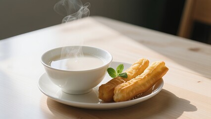 Soy milk and fried dough sticks