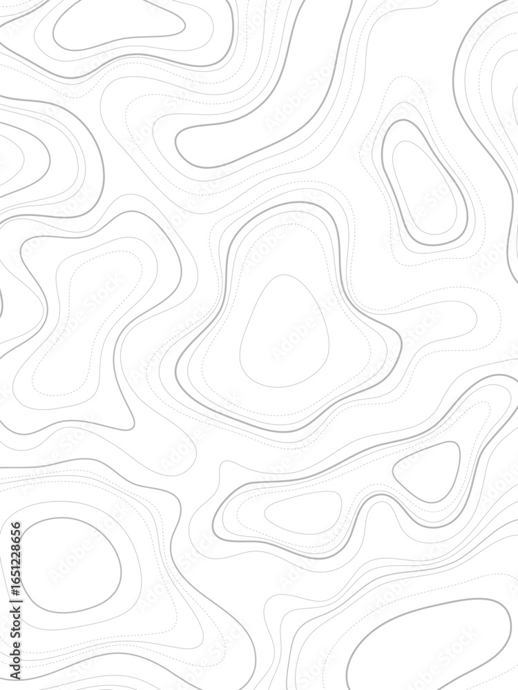 Aufkleber abstract topographic line texture background with contour map design
