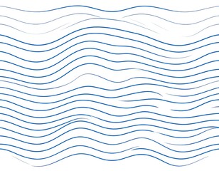 Abstract wavy lines pattern