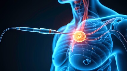 Display of medical injection operation screen