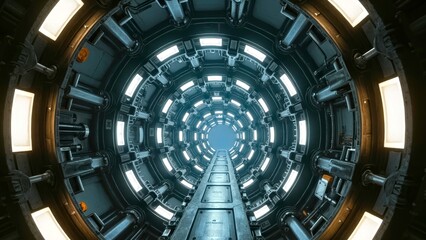 Obraz premium ceiling fan turbine