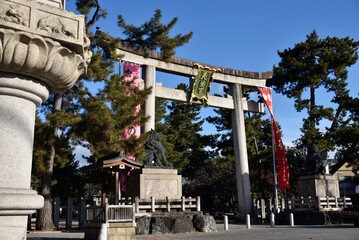 北野天満宮　一の鳥居(京都市上京区)