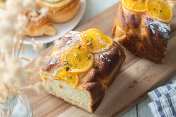 お洒落なパン　オレンジデニッシュ