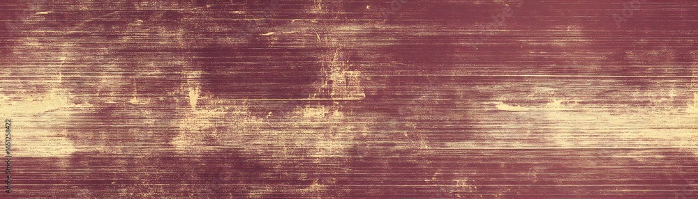 Poster textured surface with horizontal lines and mottled color.