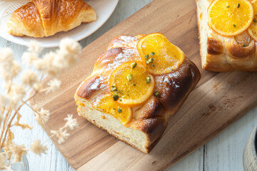 お洒落なパン　オレンジデニッシュ