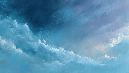 Dramatic sky with clouds