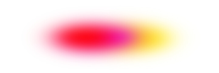 Red, Pink, Yellow, Colorful Gradient Blur Red Pink Yellow Blended Glow Effect transparent background