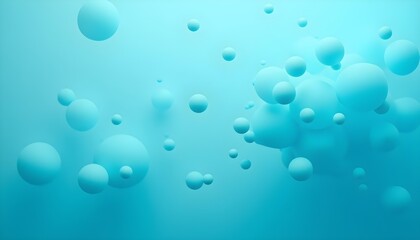 Abstract digital particles floating and connecting in soft blue and teal hues, smooth and matte finish @aanya .