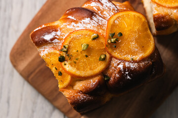 お洒落なパン　オレンジデニッシュ