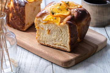 お洒落なパン　オレンジデニッシュ