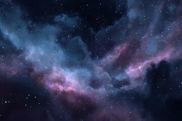 Fototapeta premium Cosmic nebulae tapestry of deep space