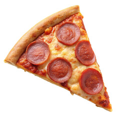 pizza isolated on white