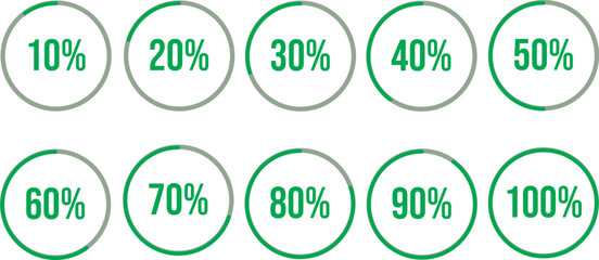 Colourful Circular Info graphic Template – Modern Business Data Visualisation Chart Design