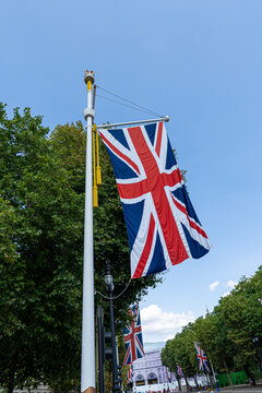 Union Jack Flag in Sunshine