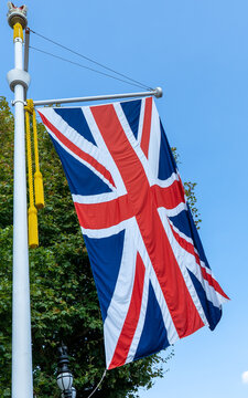 Union Jack Flag in Sunshine