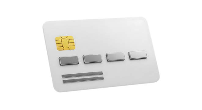 Modern and Minimalist Credit Card Design for Secure Financial Transactions on Black Background Depicting Technology and Banking Solutions