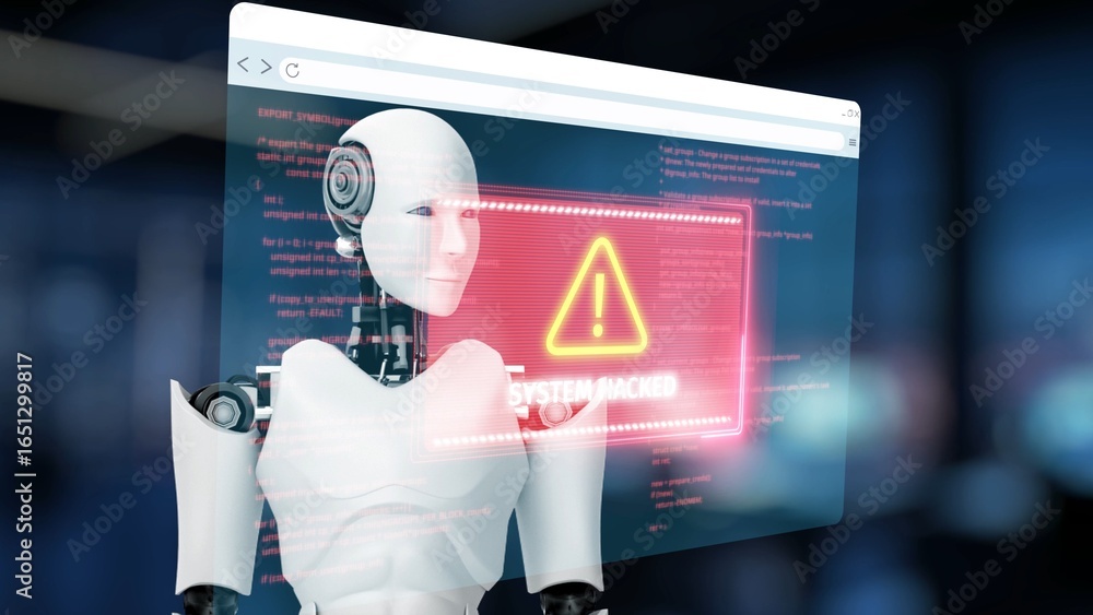 Poster ai secures systems using virtual assistant alerts, artificial intelligence protection tools, and pro