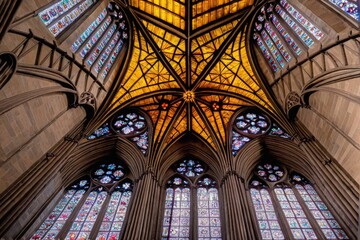 Obraz premium チャーチ, 司教座教会, 建築, religion, ビル, ゴート語, 中で, いたずら好きな, 供物台, ユーロパ, 古い, まど, 宗教の, カトリック教徒, 