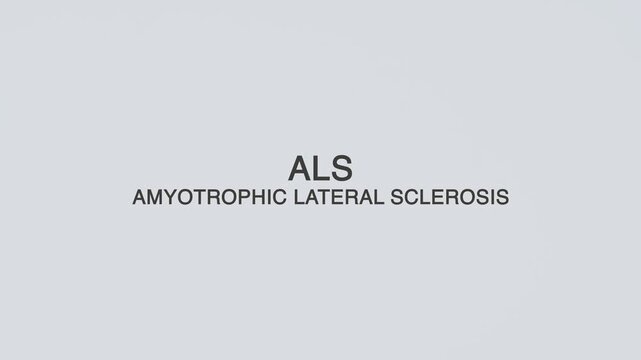 ALS diagnosed with a hand holding a stethoscope on a white background, highlighting neurological health, medical assessment, patient care, and clinical evaluation