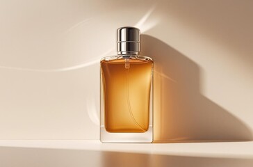 perfume bottle isolated on white