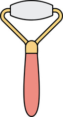 An icon of a beauty roller