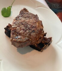 New York Strip steak with bone