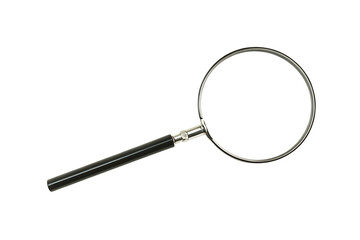 versatile magnifying glass isolated on white background PNG ,AI GENERATED