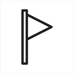 Different flag icons set. Vector illustration