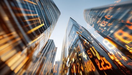 Cityscape of financial data (1)