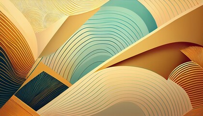 modern geometric pattern certificate background abstract shapes lines create a luxurious award diploma design minimalist shapes