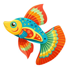vector illustration of fish