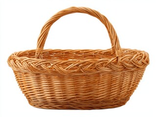 Spacious Wicker Container: Handcrafted Basket for Easter and Picnics, Perfect for Carrying Products