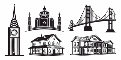 Famous buildings and architectural icons