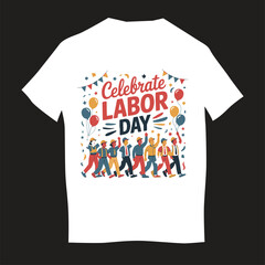 American labor day t shirt design