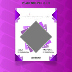 medical or clinic  flyer design template