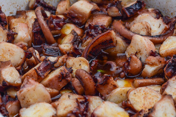 Homemade Pulpo a la Gallego