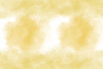 Obraz premium Yellow Watercolor Cloud Texture