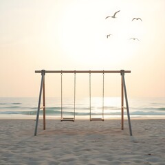 swing on the beach