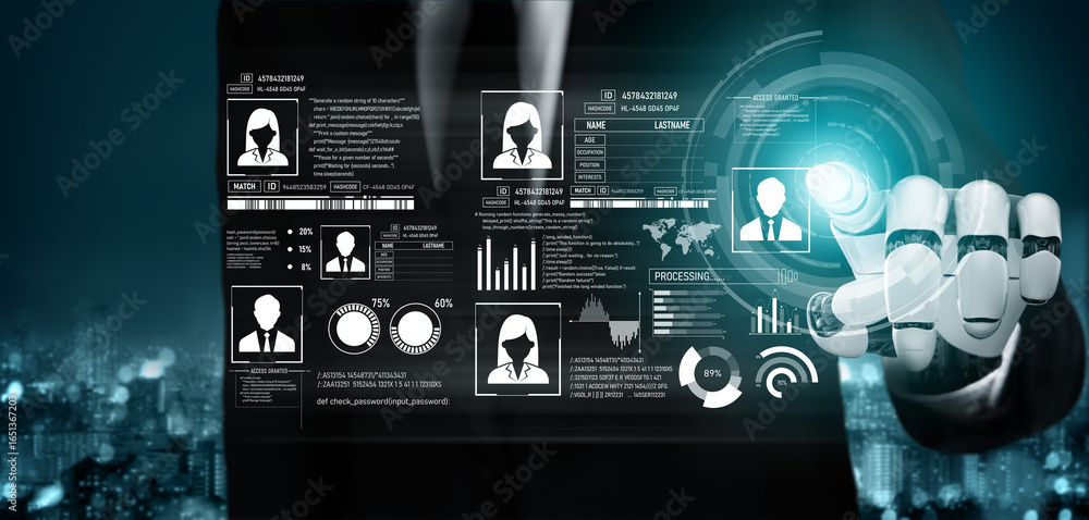 Poster ai safeguards digital identity with smart authentication, secure login systems, and virtual assistan