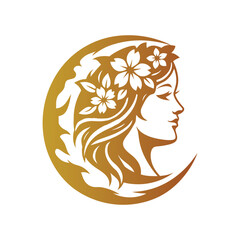 Beautician logo parlar logo design