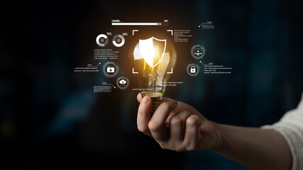 Cyber security protects against breaches, hacks, and network attacks using strong infrastructure...