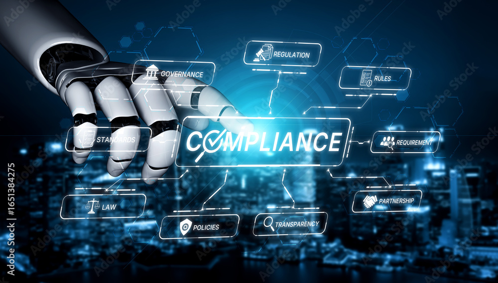 Poster ai ensures compliance with automated policy checks, smart regulation systems, and intelligent auditi