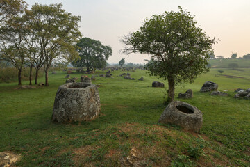 Ancient stone jars