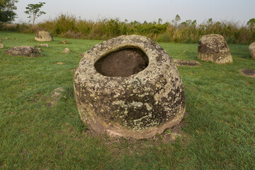Ancient stone jars