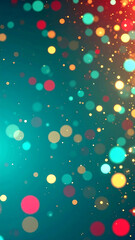 Abstract colorful bokeh background