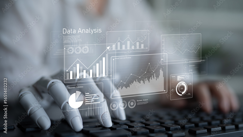 Poster ai enhances business data analytics by automating dashboards, visualizing statistics, and supporting