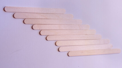 stack of wooden sticks