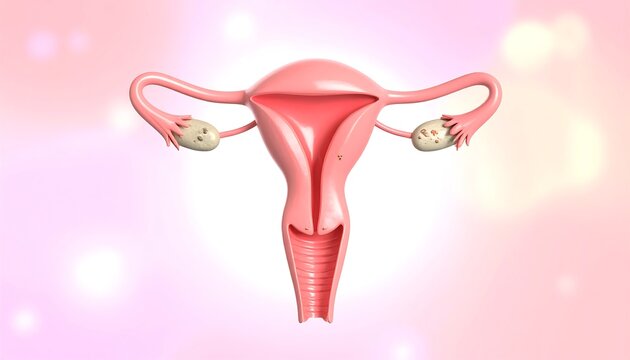 Female reproductive system anatomy